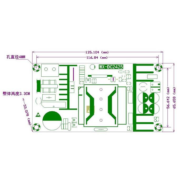 MẠCH CẤP NGUỒN LOA KÉO 18A