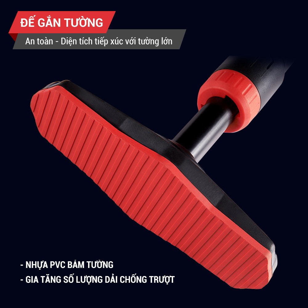 Thanh xà đơn gắn cửa, xà đơn treo tường Thước Thăng Bằng, chịu lực 200kg, chốt khóa an toàn chông trượt tập luyện tại nhà TP201PU