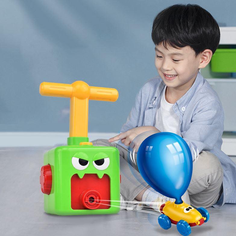 Đồ chơi xe hơi chạy bằng bong bóng cho bé