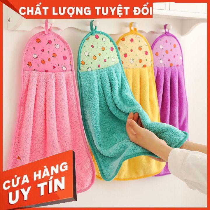 Khăn lau bếp, khăn lau tay, khăn lau bát đĩa treo tường BIGSIZE, hàng đẹp.