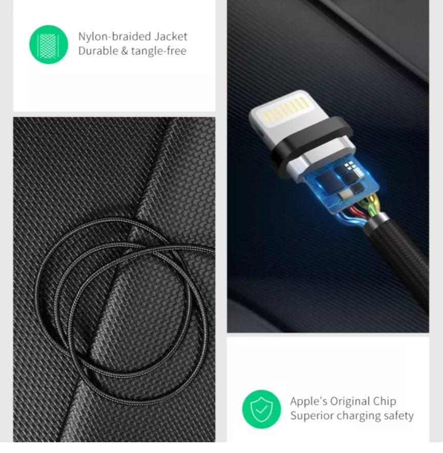 Ugreen UG60161US291TK 1M màu trắng cáp Usb đầu nhôm mạ Nickel có chíp dành cho apple MFI chính hãng - HÀNG CHÍNH HÃNG