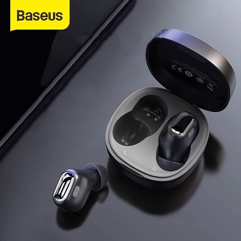 Tai nghe bluetooth v5.0 cảm ứng chạm Baseus WM01 - tai nghe không dây chống ồn siêu bass cao cấp - hàng chính hãng