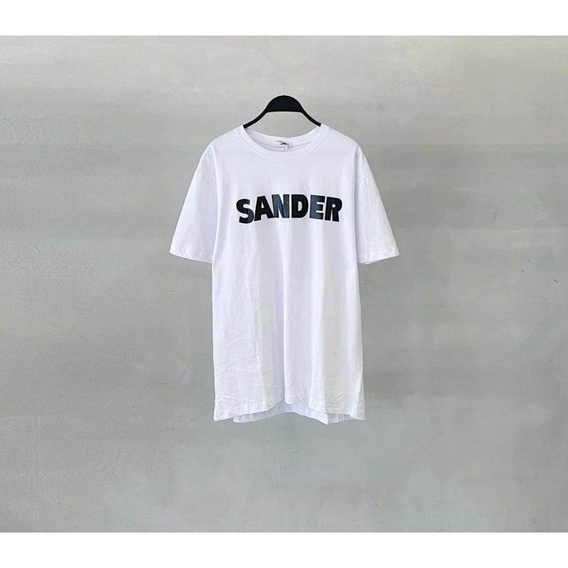 Áo thun unisex Sander áo thun cotton áo thun in
