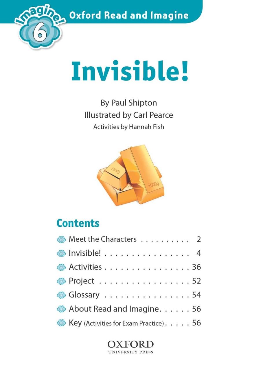 Sách ngoại văn: Oxford Read & Imagine: Level 6: Invisible