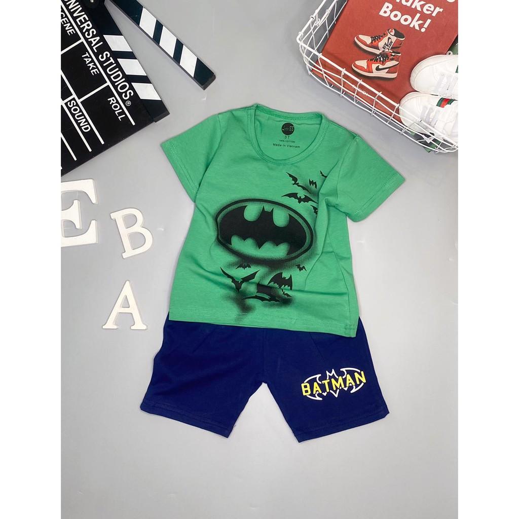 SÉT BỘ THUN BÉ TRAI BATMAN