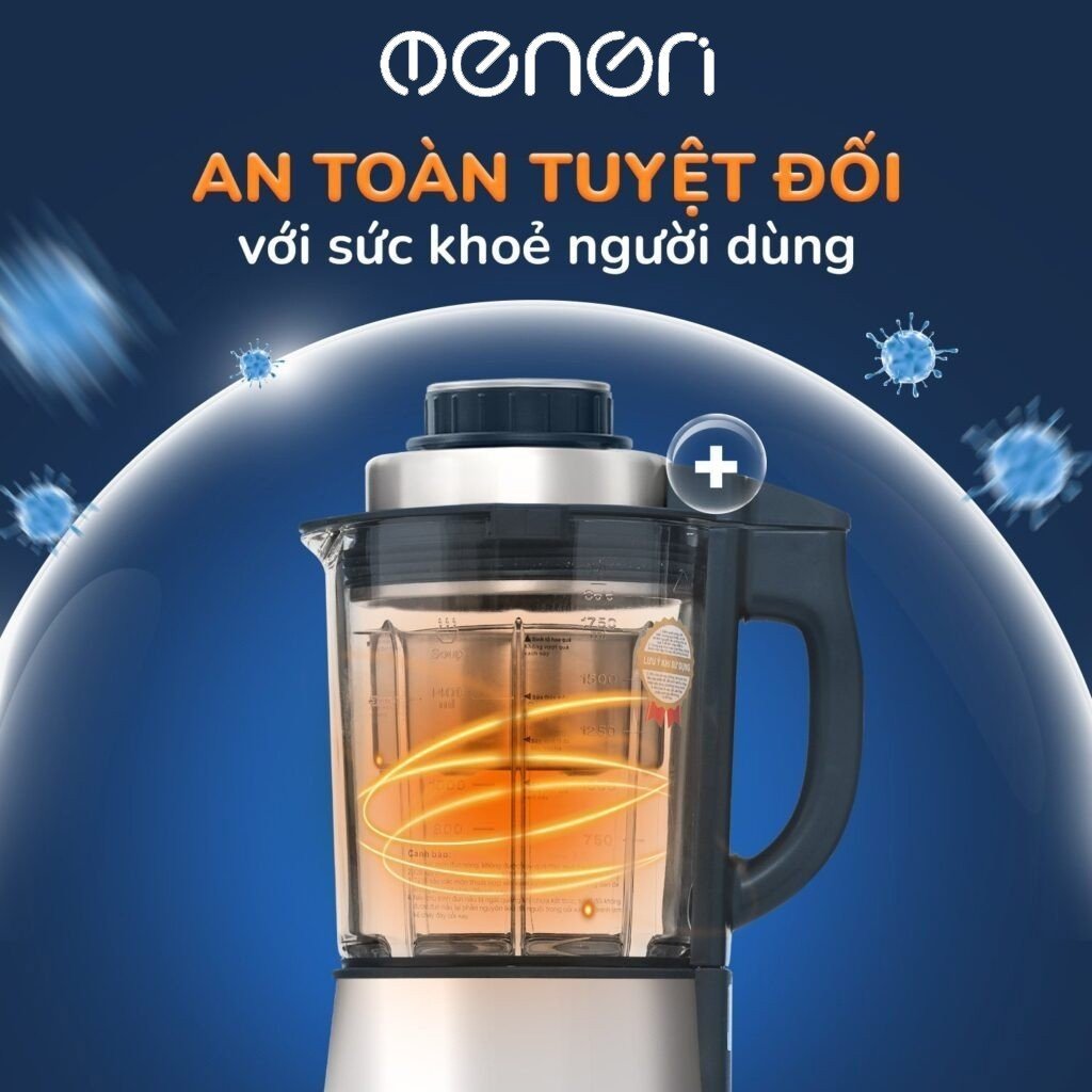 Máy Làm Sữa Hạt OENON, Xay Nấu Đa năng Dung Tích 1750ml Công Suất 1600W - Hàng Chính Hãng