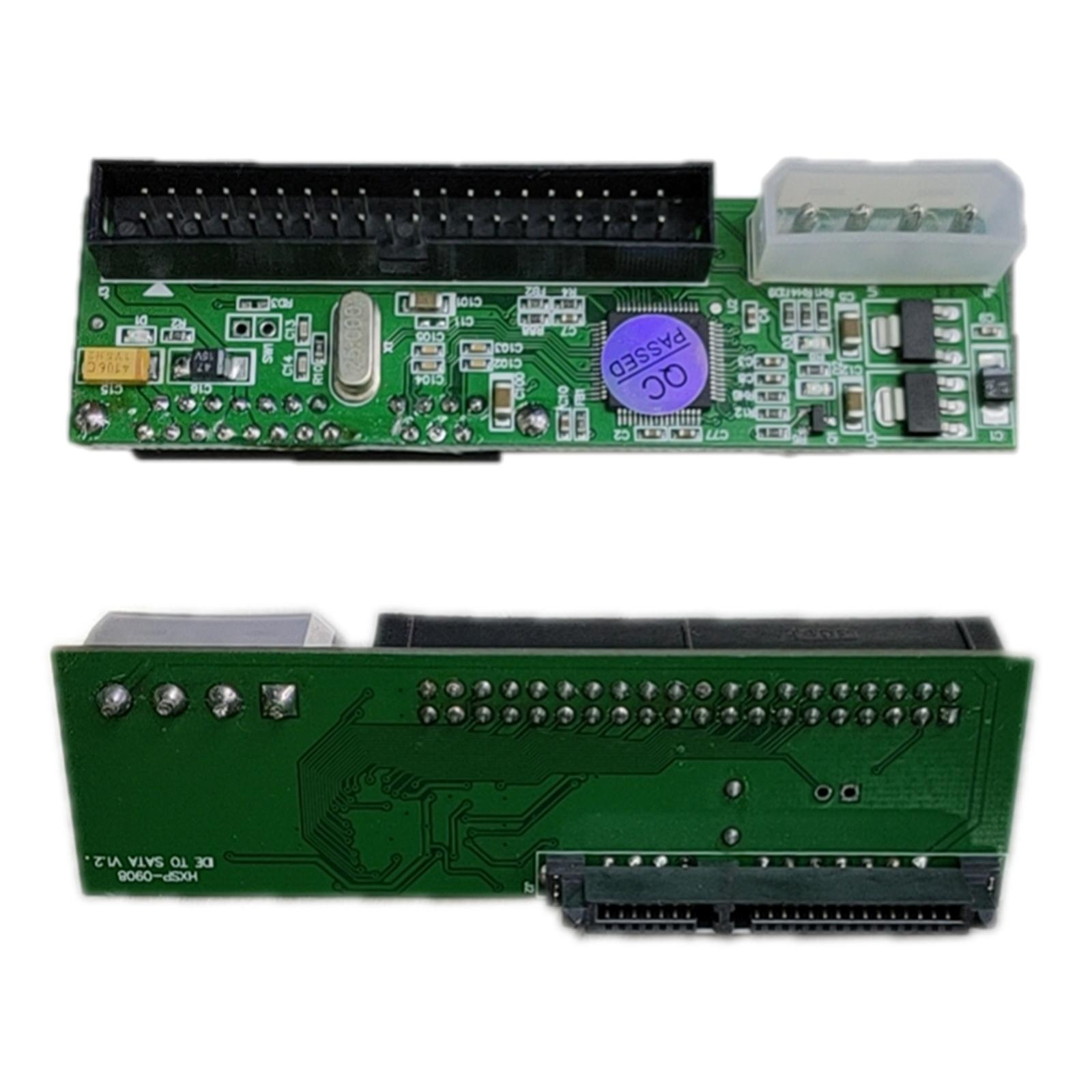 2xPata IDE to Sata for Hard Drive Adapter Converter HDD Parallel to Serial ATA