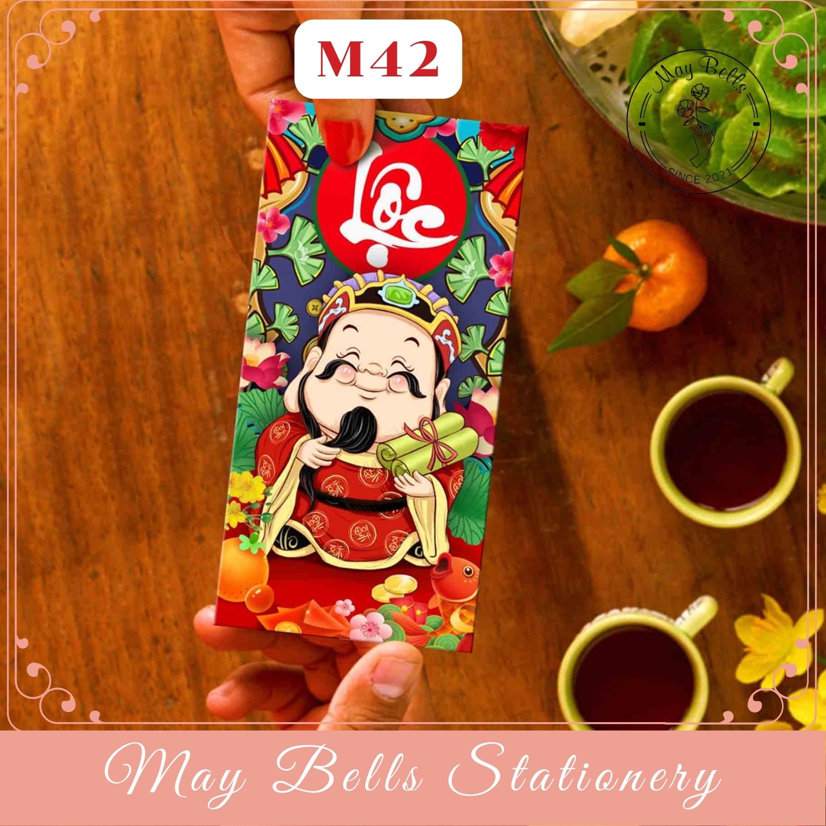 Bao Lì Xì Tết 2024 Giáp Thìn Mẫu PHÚC LỘC THỌ Được Chọn Mẫu, Bao Lì Xì Mừng Tuổi Cao Cấp, Sang Trọng, Dễ Thương