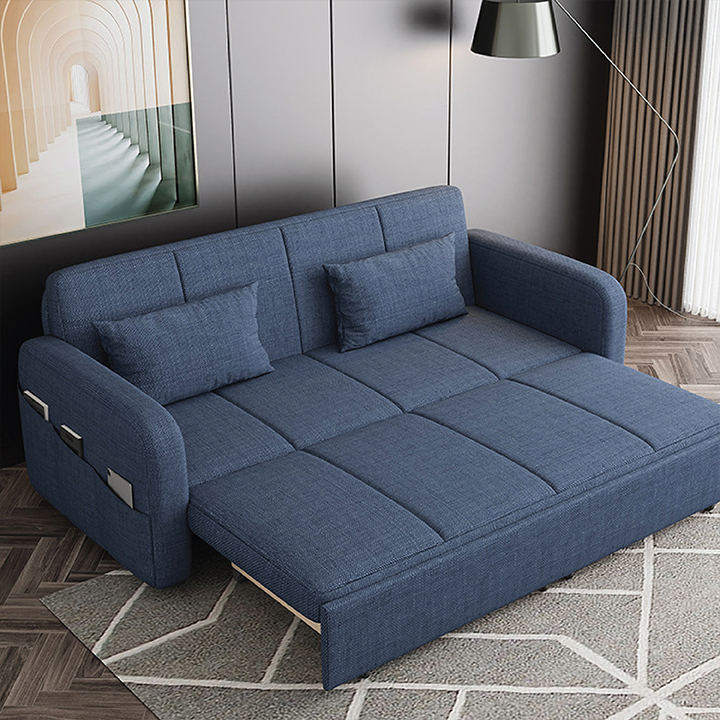 Ghế sofa giường thông minh,Giường Sofa đa năng, giường sofa thông minh gấp gọn -Tặng kèm 2 gối (kích thước Rộng 1,38m- x Dài 1,9m)