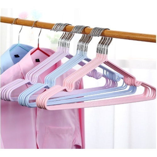 Combo 10 Móc Quần Áo Người Lớn 40cm Móc Kẹp Quần Áo Độ Chịu Lực Tốt, Bền Đẹp Theo Thời Gian Sử Dụng Giao Màu Ngẫu Nhiên