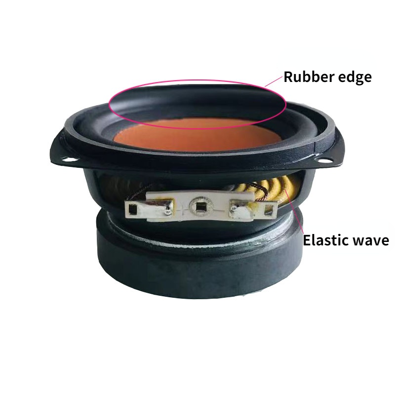 Sotamia 2pcs loa âm thanh di động 3 inch 4 ohm 8 ohm 20w full range loa âm thanh cao su loa DIY DIY Home Audio Color: 8 ohm 20W loa