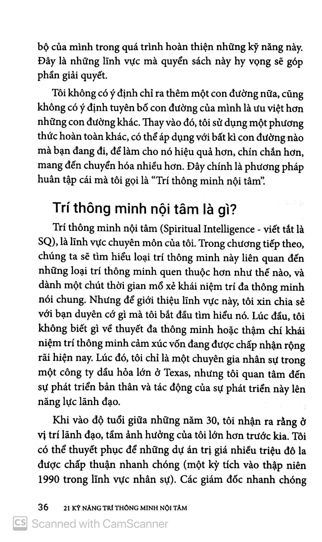 Sách 21 Kỹ Năng Trí Thông Minh Nội Tâm - ảnh 8
