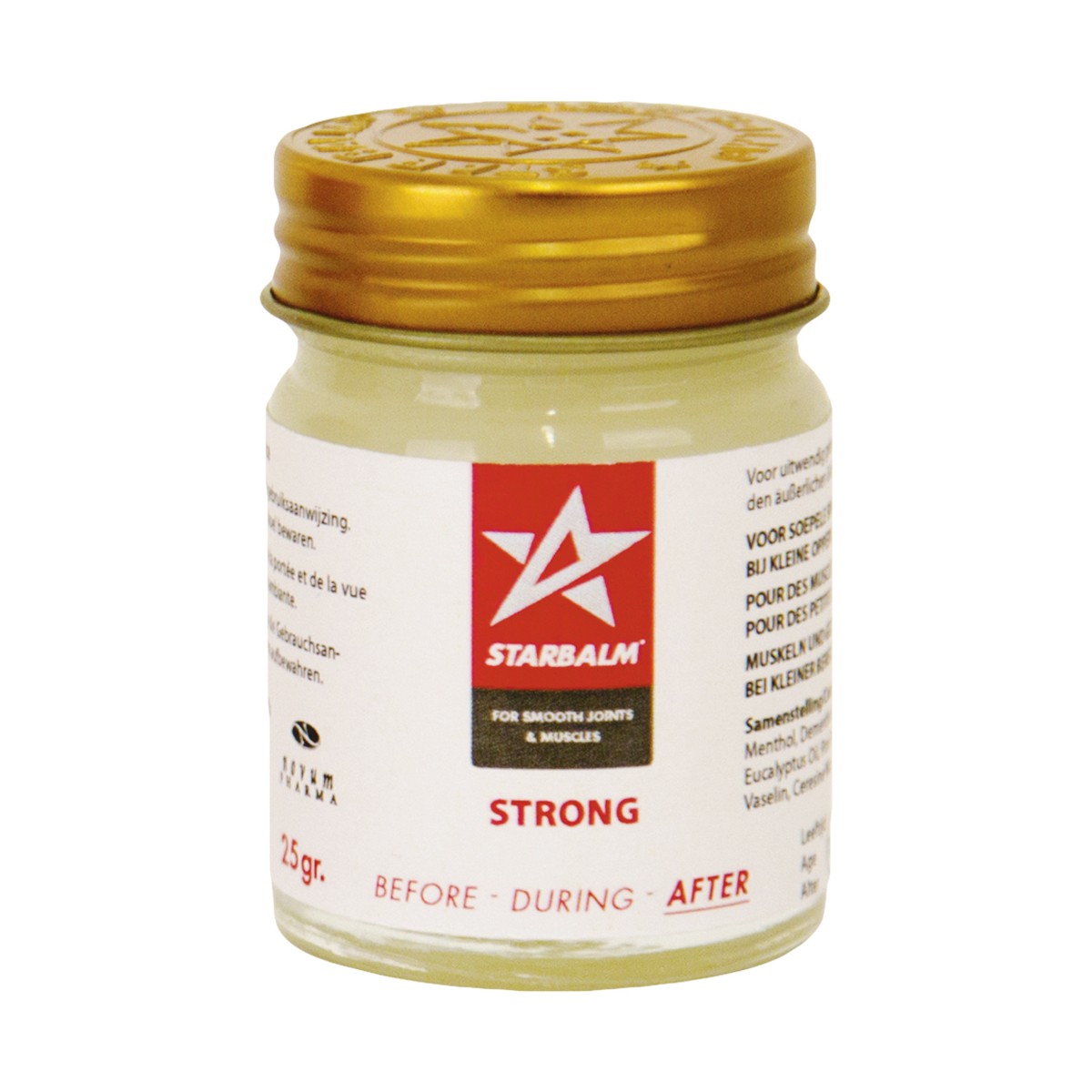 Dầu Cù Là Starbalm - Hà Lan (  Strong) 25g- Trắng