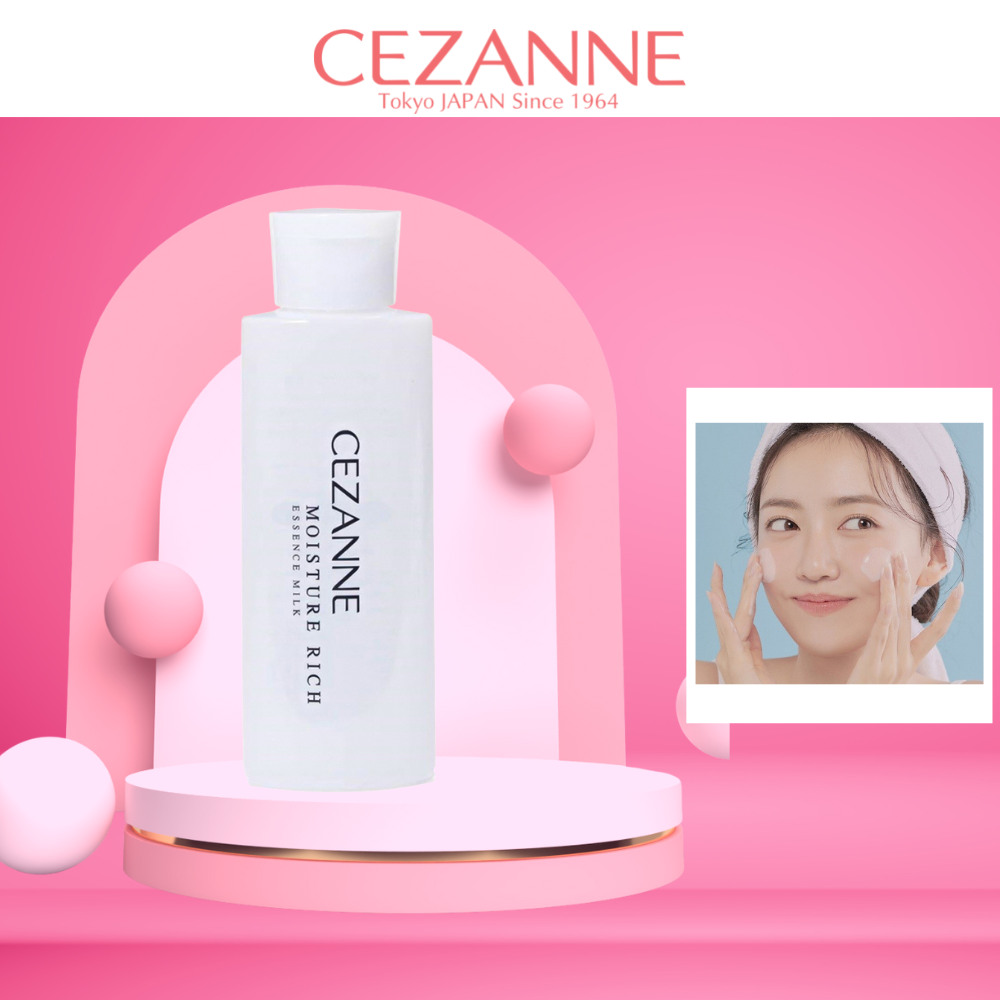 Sữa dưỡng ẩm Cezanne Moisture Rich Essence Milk Nhật Bản 160ml