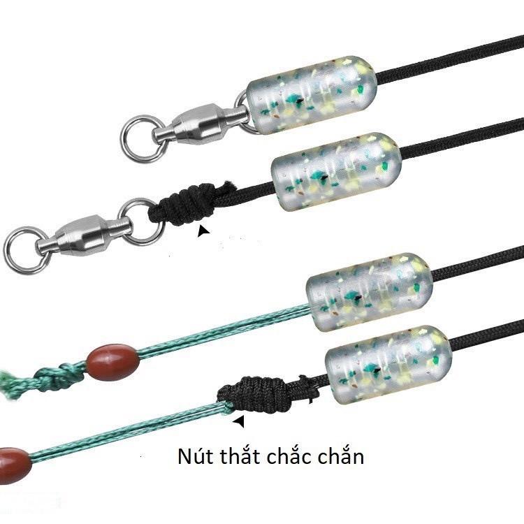 Trục Câu Đài Săn Hàng Quấn Sẵn Nylon Cao Cấp Chuyên Câu Cá Lớn Bọc Silicon Siêu Bền