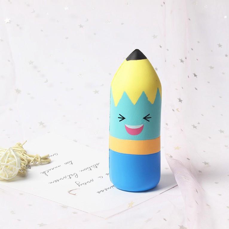 Squishy dẻo Bút Chì họa tiết xốp phồng chậm Squishy họa tiết dễ thương