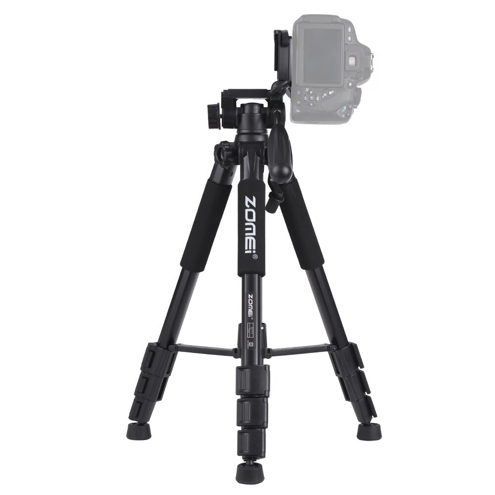 Vinetteam Chân máy chụp ảnh, máy quay phim tripod ZOMEI Q310 / Q111 hợp kim nhôm chống rung có thể kéo dài 170cm trọng tải tối đa 10kg - hàng chính hãng