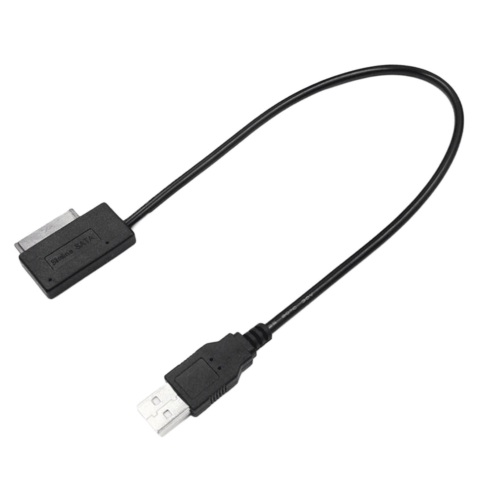 USB 2.0 to 2.5inch 7+6 13Pin Converter Cable Adapter For HDD