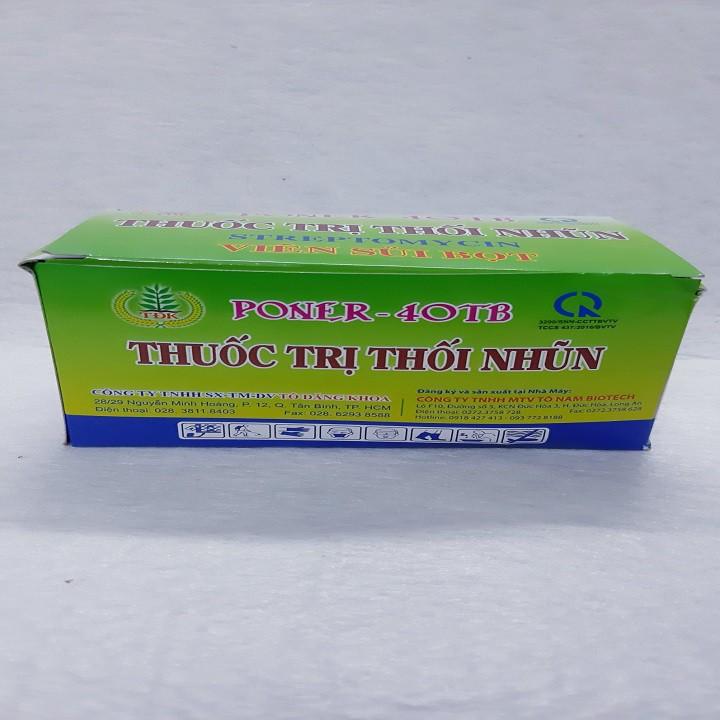 Bộ 3 viên sủi PONER-40TB đặc trị bệnh thối nhũn cho cây trồng