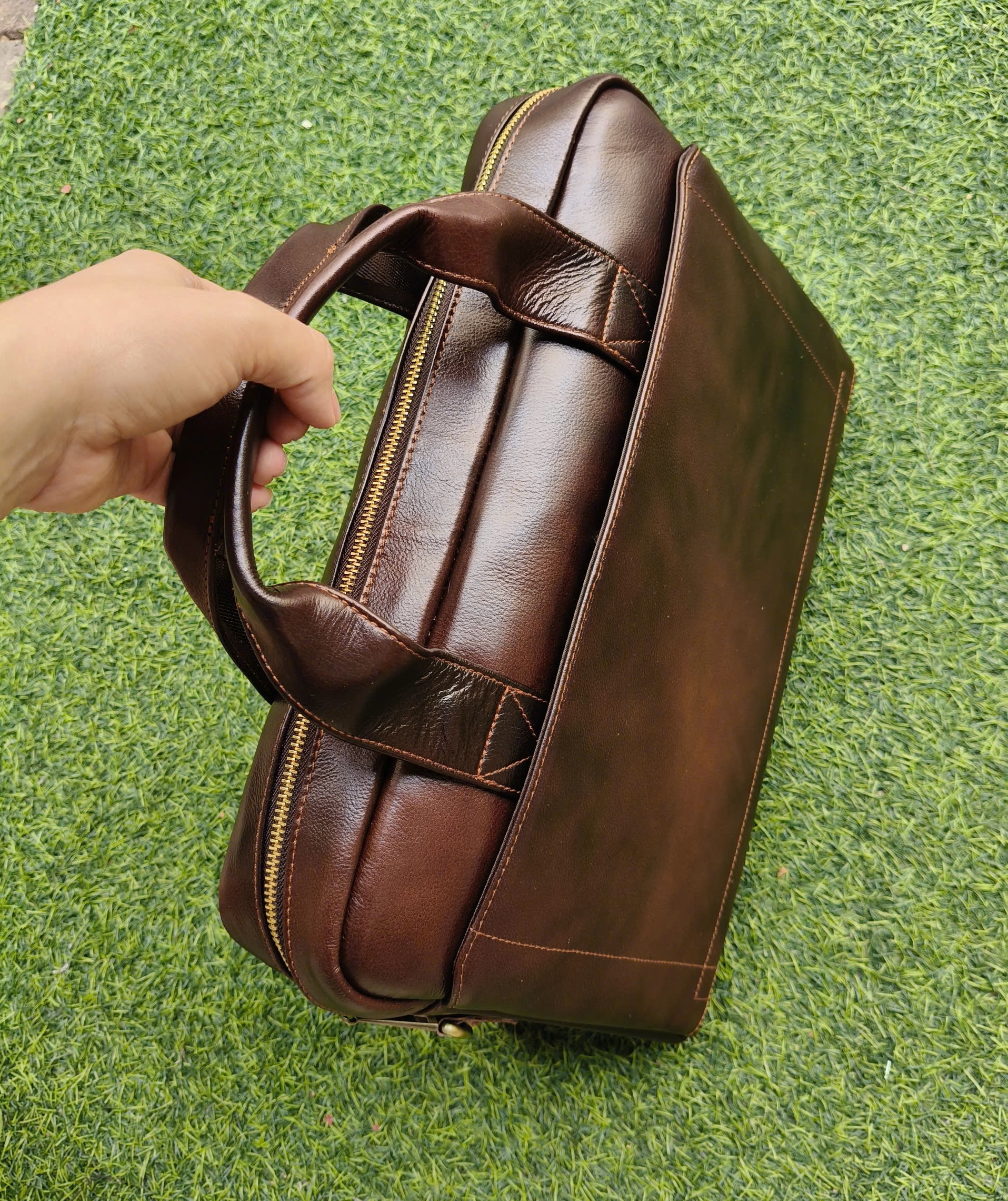 Cặp công sở da bò thật BAOHA LEATHER BHM5006 Túi xách, cặp văn phòng, cặp giáo viên