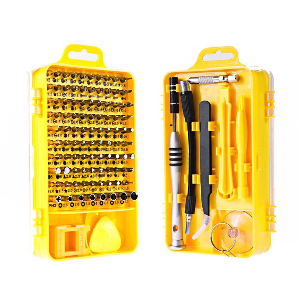 108 in 1 Screwdriver Set Multi-function Computer PC Mobile Phone Digital Electronic Device Repair Hand Home Tools Bit