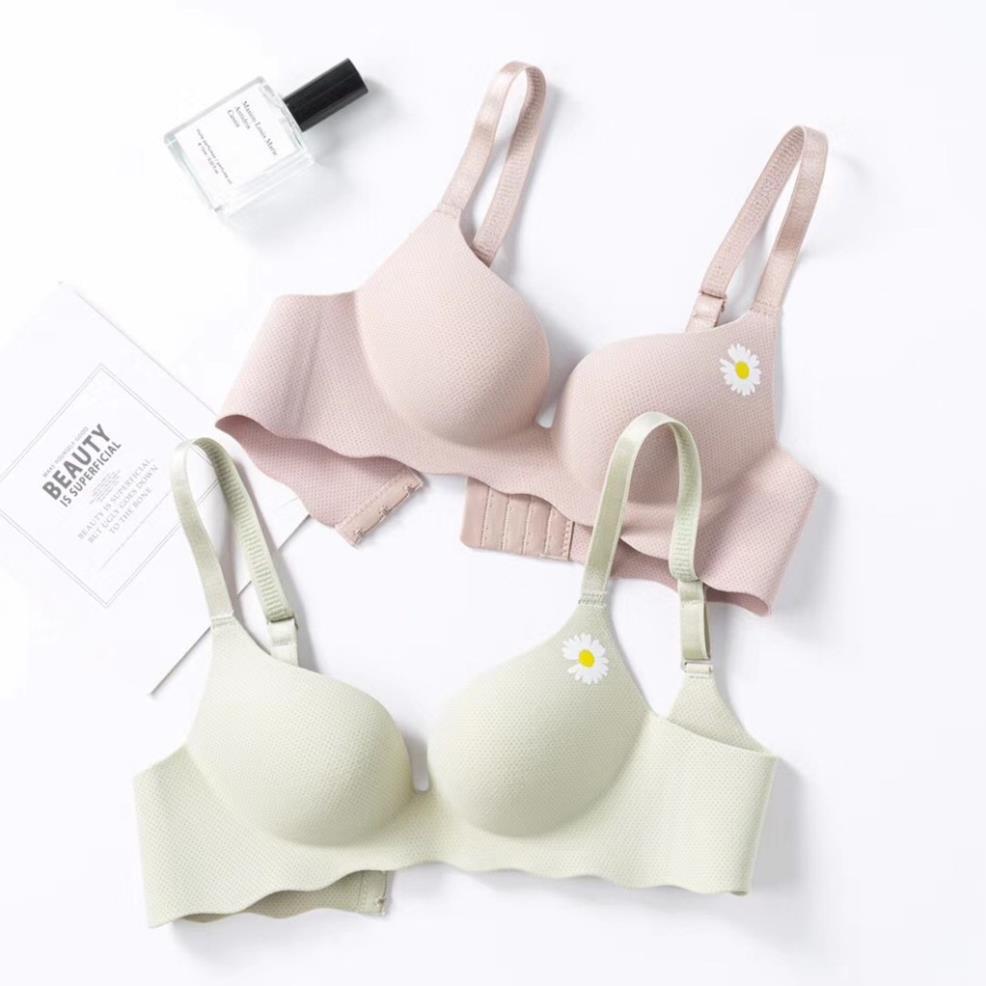 ÁO LÓT SU ĐÚC THÔNG HƠI HOA CÚC KHÔNG GỌNG ĐỆM BÀN TAY NÂNG NGỰC A210