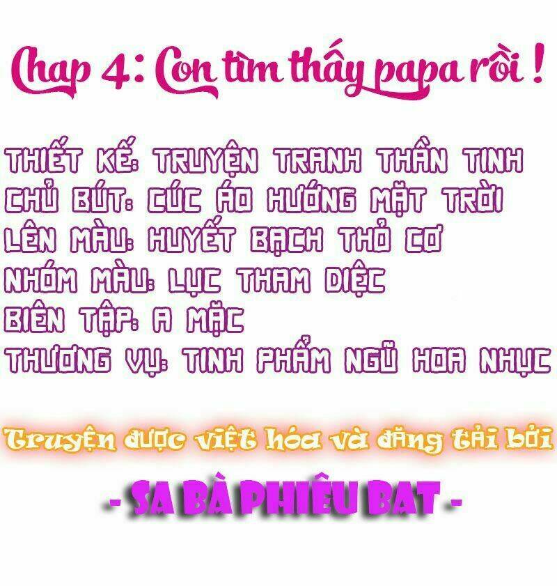 manh bảo đột kích: mami cha con đâu ? chapter 4 2