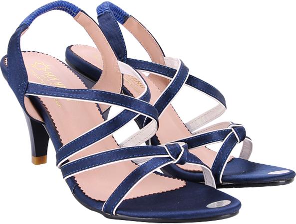 Giày Sandal Nữ Cao Gót Huy Hoàng HT7058 - Xanh