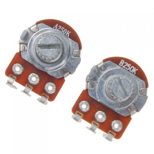 250K Ohm Volume and Tone Audio Pot Potentiometer for Electric Guitar
