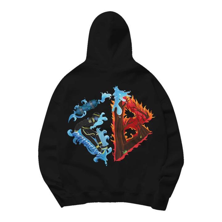 Áo Hoodie Unisex Cung Hoàng Đạo BẢO BÌNH Form rộng local brand iMA God Breaker (iGB)