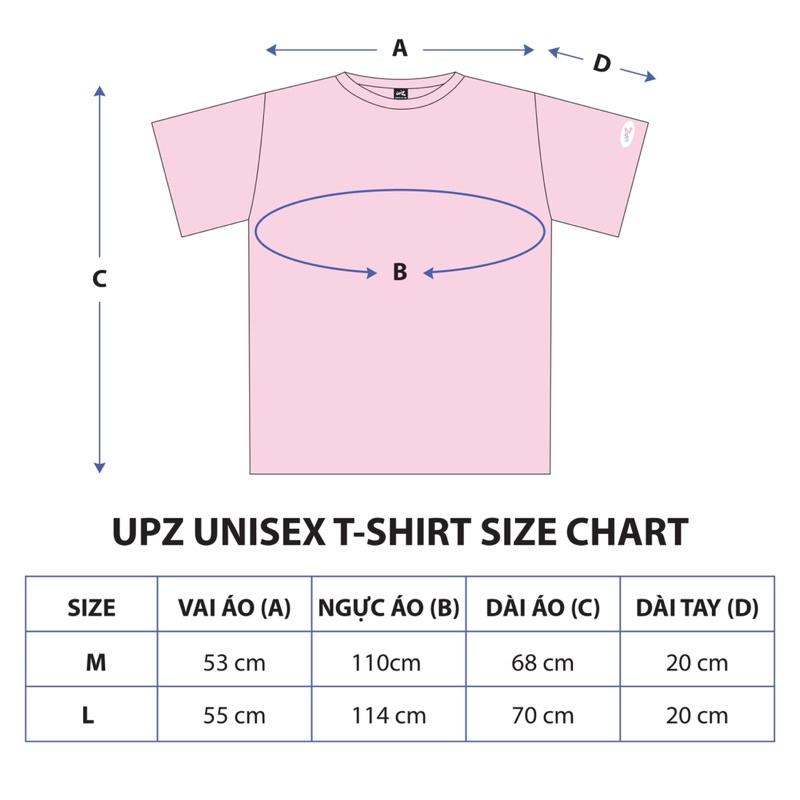 UPZ Áo Thun In Unicorn Play Zone Bảy Màu