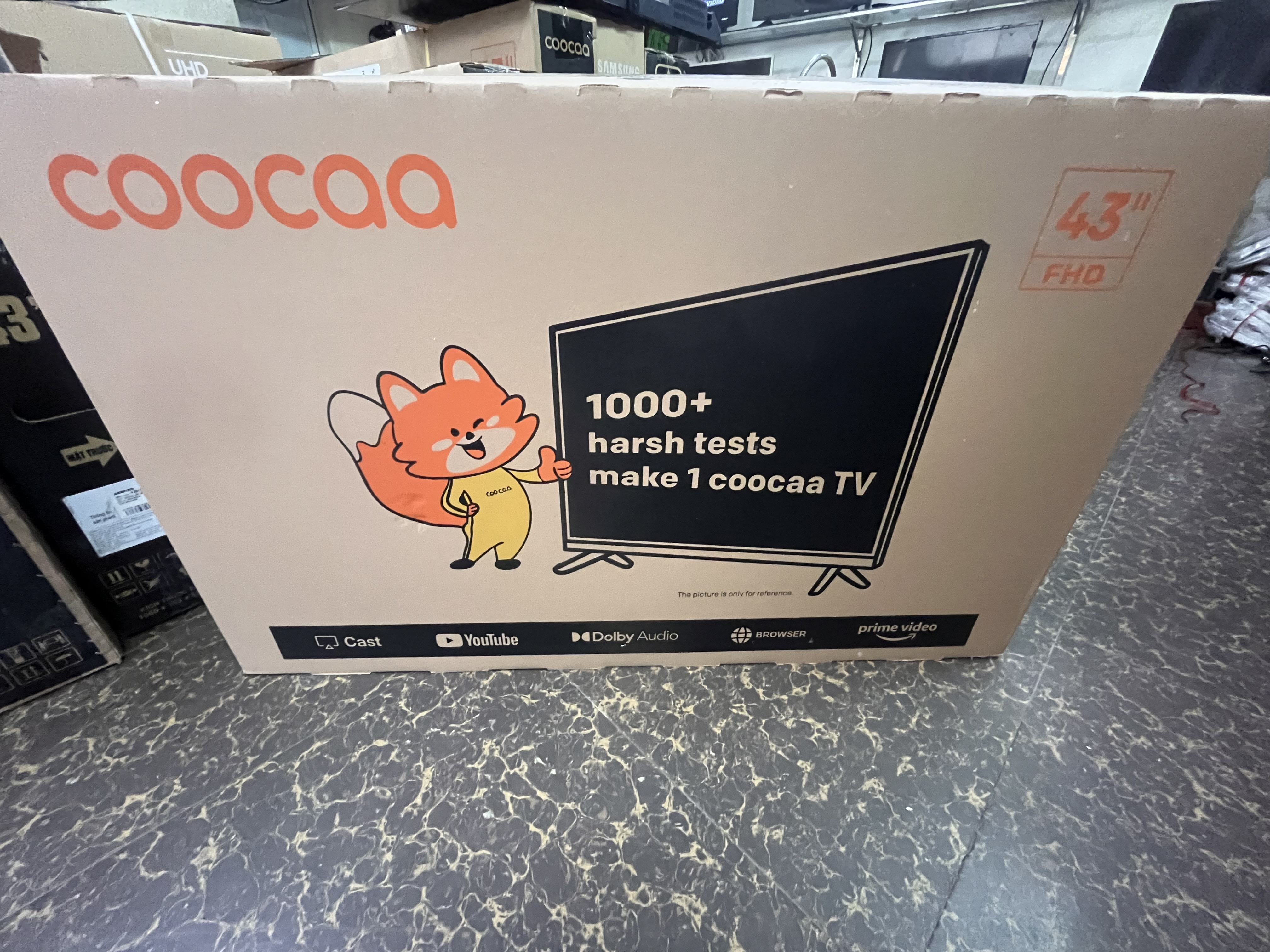 Ti vi smart COOCAA 43S3U-HÀNG CHÍNH HÃNG