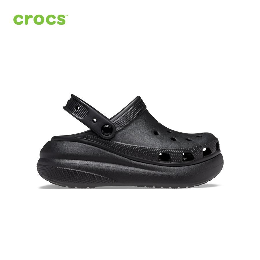 Giày lười unisex Crocs FW Classic Clog U Crush Black - 207521-001