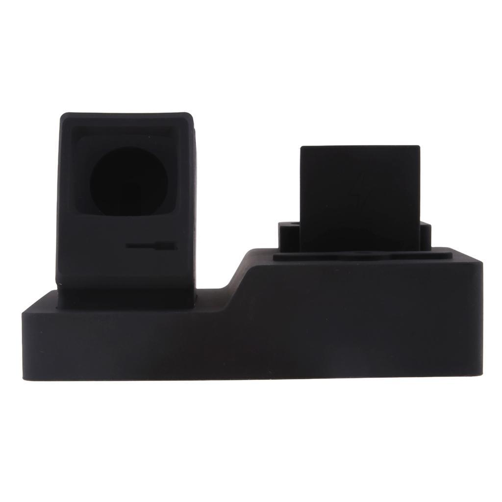 3 In 1 Silicone Charger Stand Charging Dock Station for  Devices