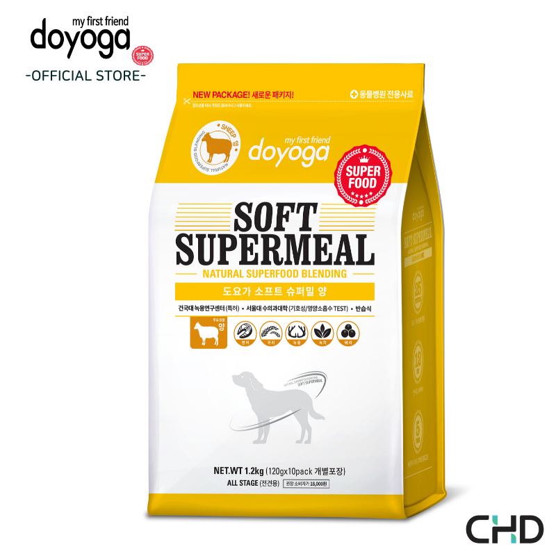 Thức ăn hạt mềm cho chó DOYOGA SOFT SHEEP 1,2KG (Vị thịt cừu)