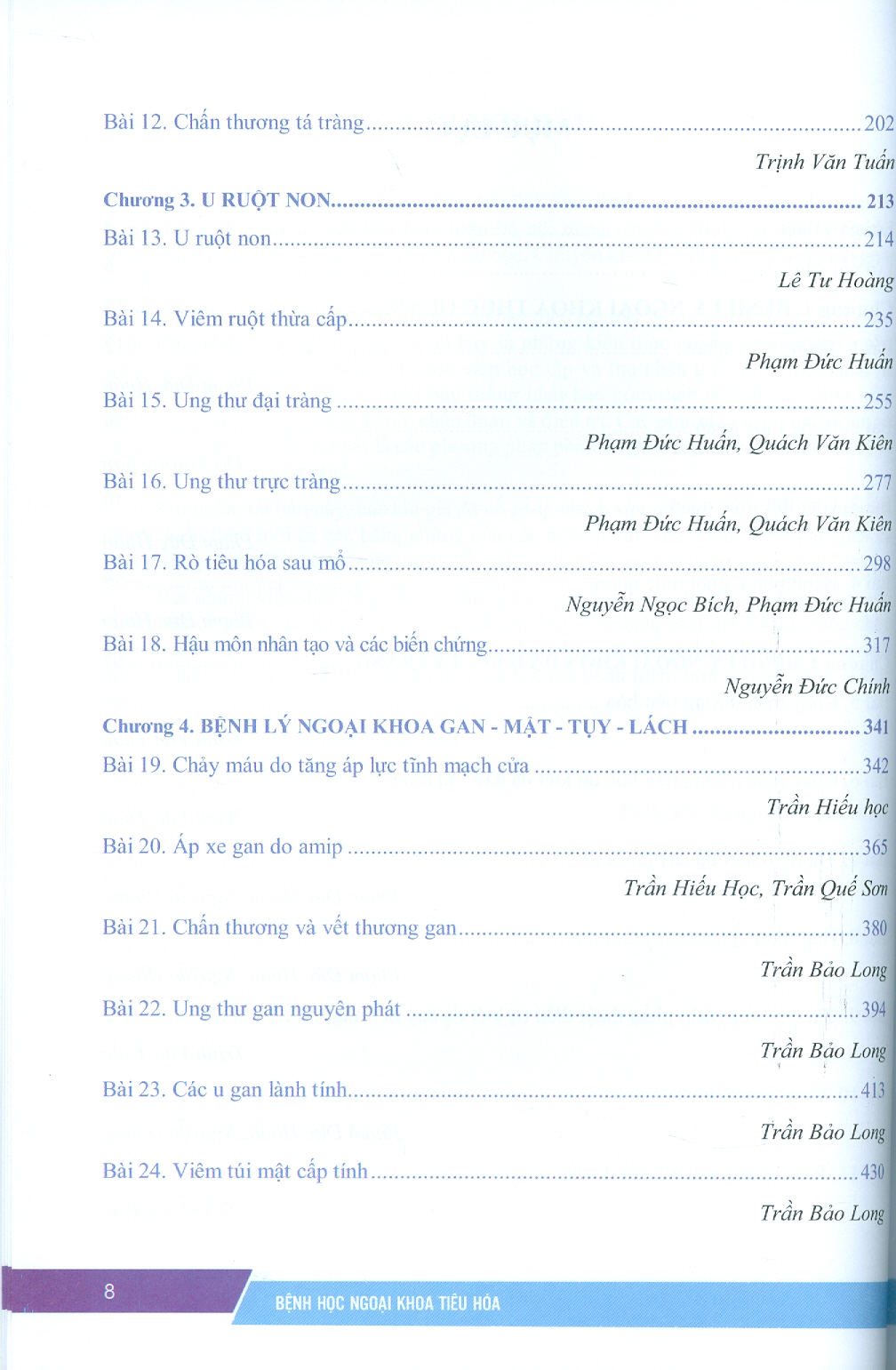 Bệnh Học Ngoại Khoa Tiêu Hóa (Dùng cho đào tạo sau đại học) - ảnh 7