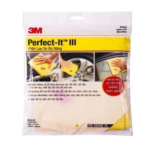 Combo 2 Khăn lau xe hơi chuyên dụng 3M 50400 32 x 36 cm - 3M Long Vu