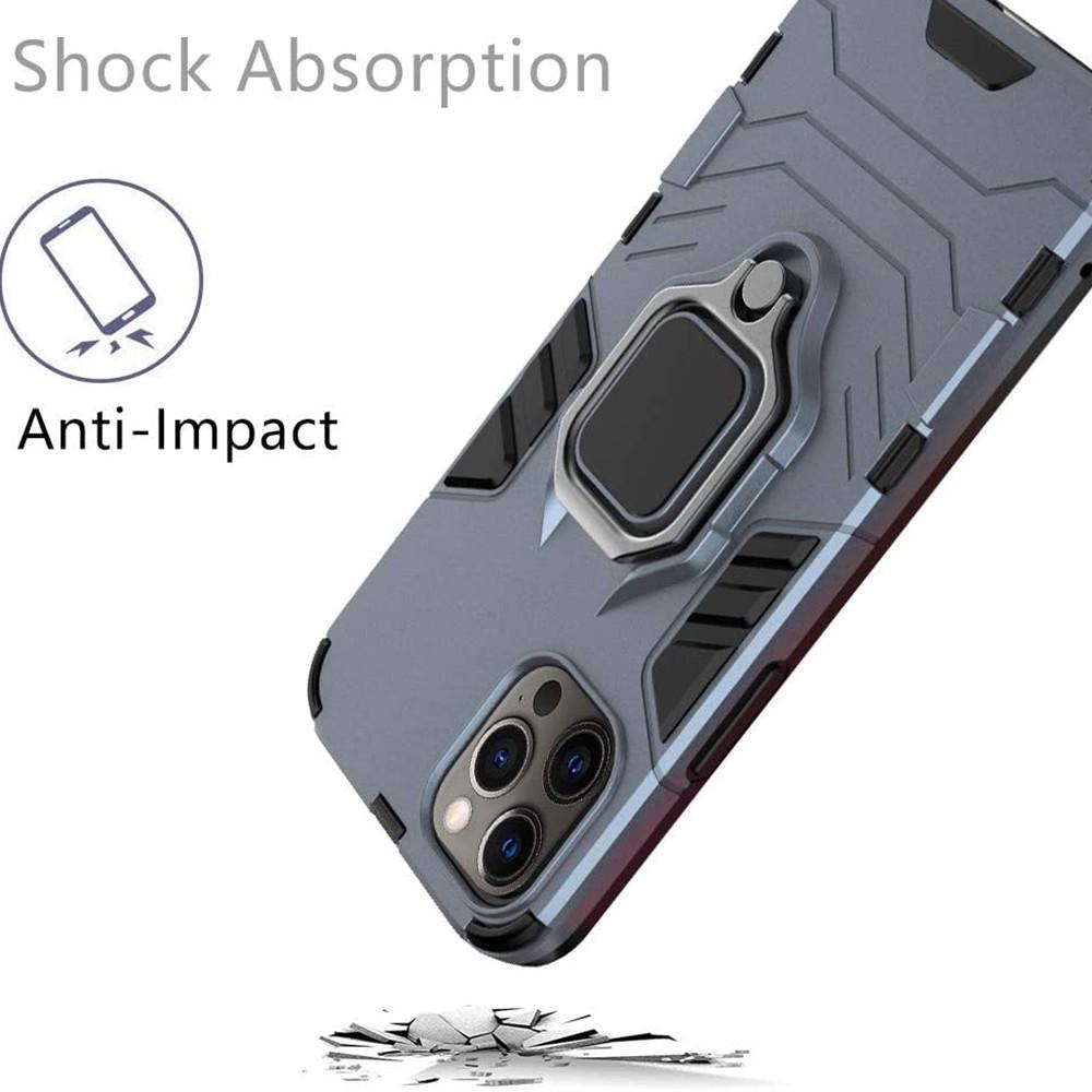 Ốp lưng cho iPhone 12/12 Mini/12 Pro/12 Pro Max iron man chống sốc kèm nhẫn xoay chống xem video bảo vệ camera