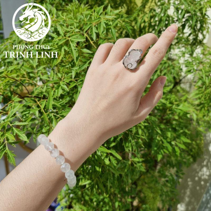 NHẪN BẠC TỲ HƯU TRẮNG