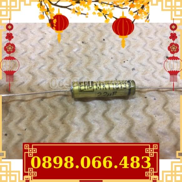 Tụ điện Audio 2.2uf/63VDC Ero MKT1813  mới về