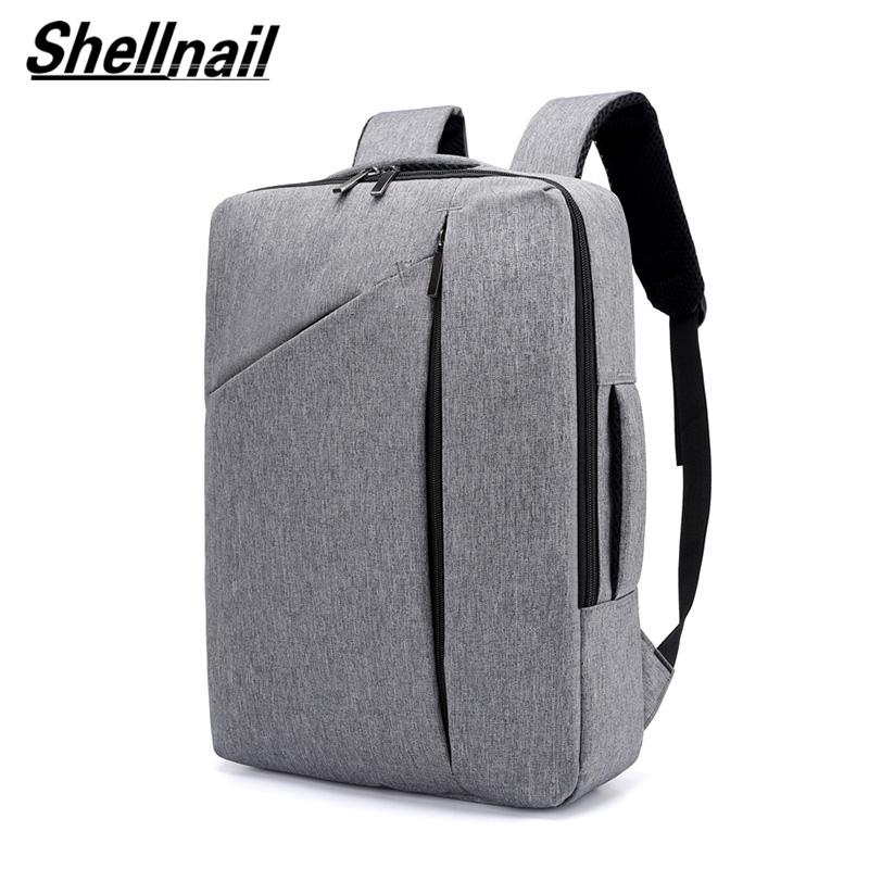 Shellnail Nhà Thiết Kế Ba Lô Dành Cho Nam Lớn Công Suất Lớn Túi Dành Cho Người Đàn Ông Thời Trang Kinh Doanh Travelling Nam Ba Lô Laptop 15.6 Inch