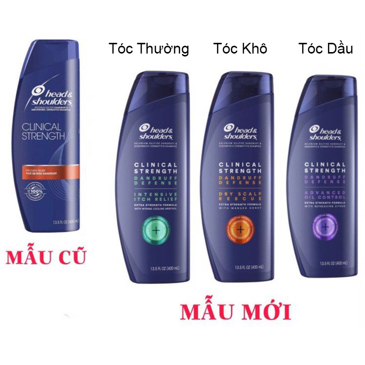 Dầu gội đầu Head&Shoulders Clinical Strength Shampoo