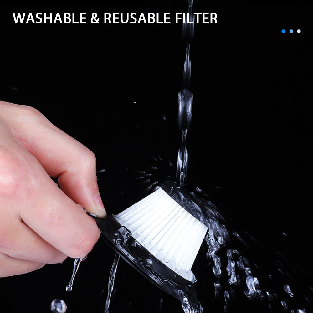 Máy Hút Bụi Ô Tô Công Suất Cao Không Dây Có Thể Gập Lại 120W 12000Pa