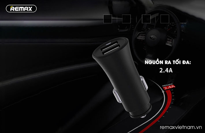 Củ sạc 2 cổng USB 2.4A Remax RCC217 2