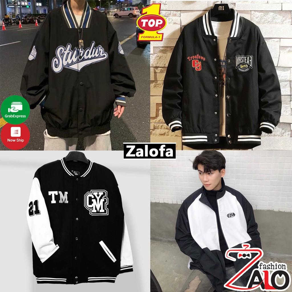 Hình ảnh Áo khoác Bomber dù Unisex Ulzzang nam nữ Nhiều Mẫu Hot Áo Bomber dù 2 lớp lên from mặc siêu đẹp