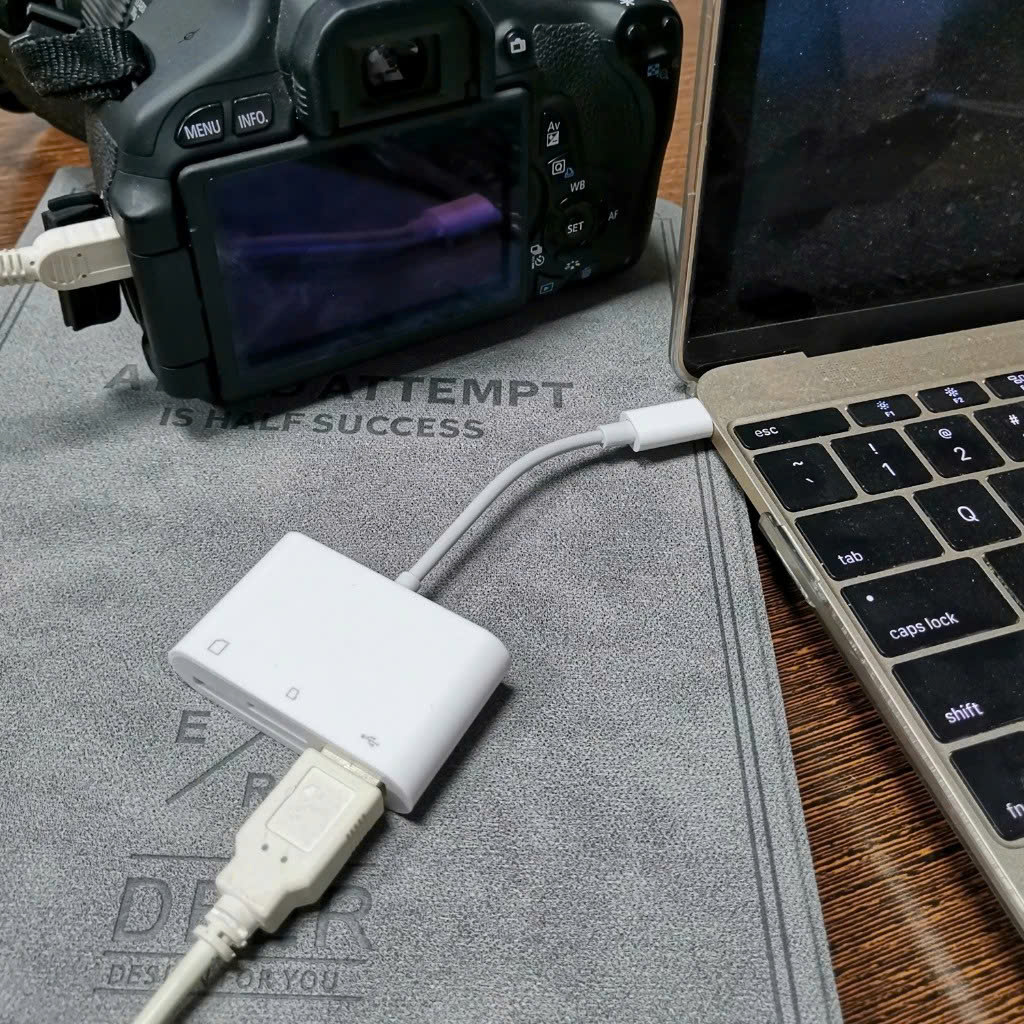 SD/TF chuẩn USB Type C Đầu đọc thẻ nhớ vỏ cao cấp - Hàng chính hãng ĐẦU ĐỌC THẺ NHỚ
