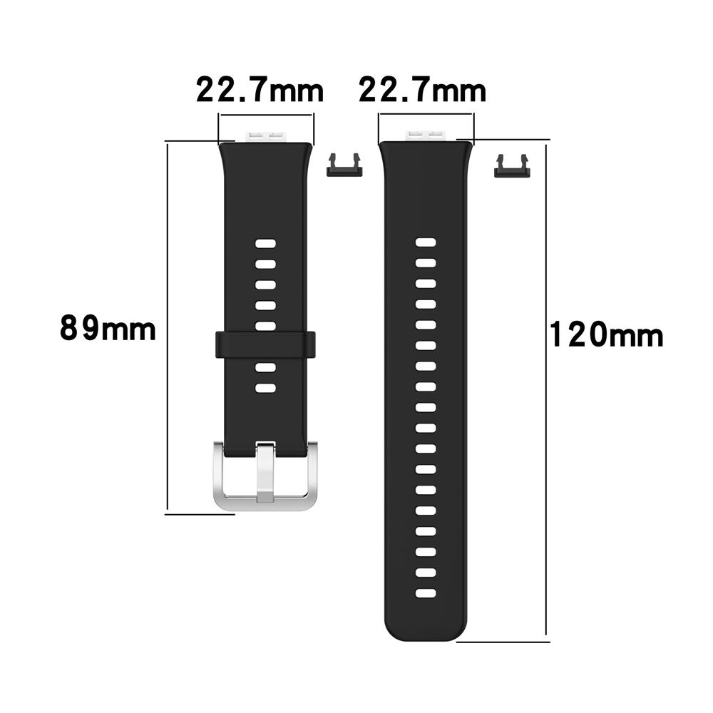 Dây Đeo Tay Thay Thế Bằng Silicone Mềm Nhiều Màu Sắc