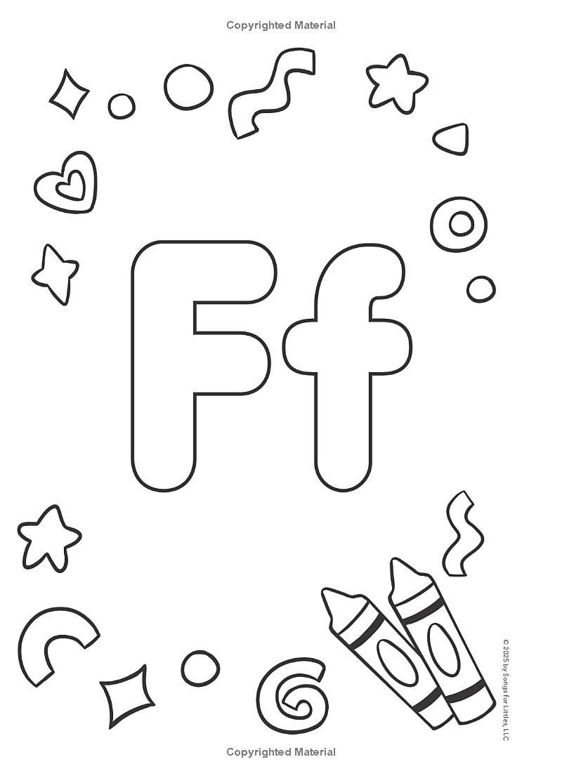 Sách ngoại văn: Ms. Rachel - My First Coloring Book