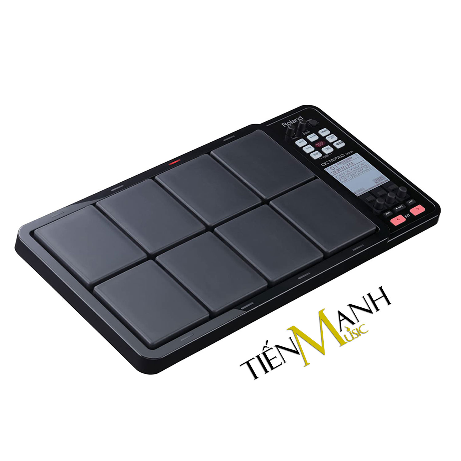 [Màu Đen] Roland SPD-30 Bộ Trống điện tử 8 Mặt SPD30 Octapad - Electronic Drum 8 Pad Ultra Portable Digital SPD 30 Hàng Chính Hãng - Kèm Móng Gẩy DreamMaker