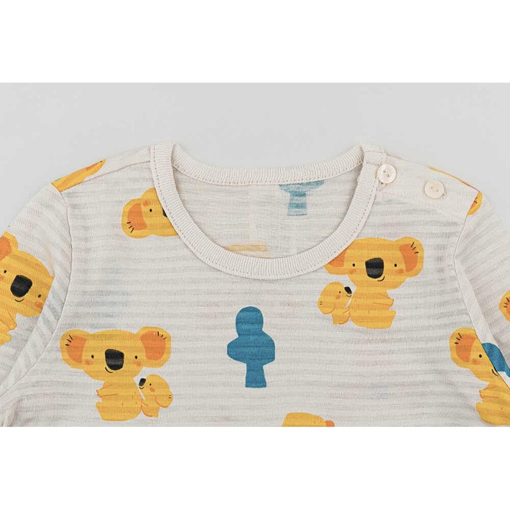 BỘ LỬNG CAO CẤP BÉ TRAI NỘI ĐỊA HÀN, CHẤT COTTON GIẤY ORGANIC, CON CHÓ